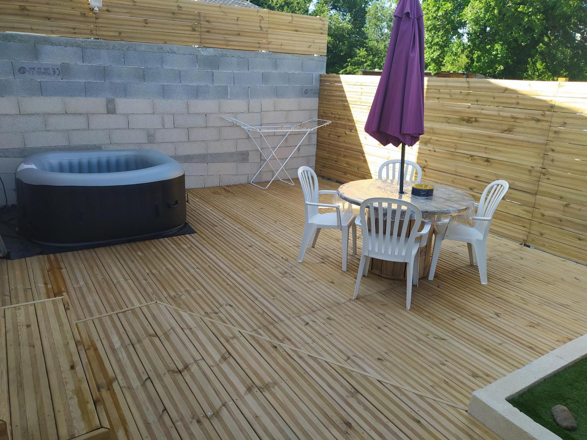 Studio Cosy Avec Terrasse Et Jacuzzi A Disposition De Mai A Aout Rians  Eksteriør bilde